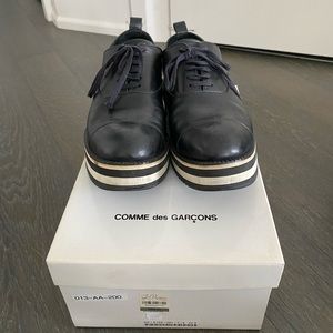 Comme des Garçons Black Brogues size 23.5 (US 8)